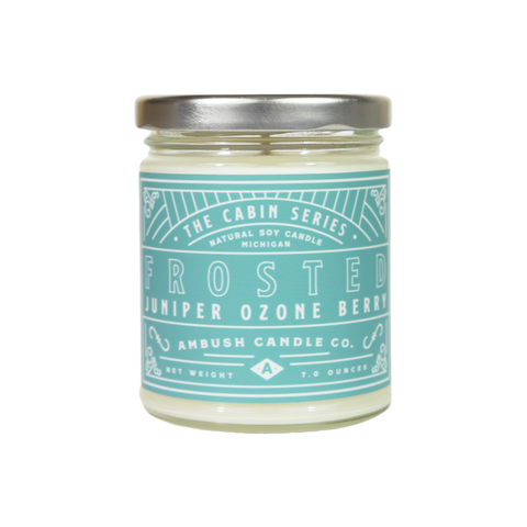 Frosted Cabin Series 7oz Soy Candle