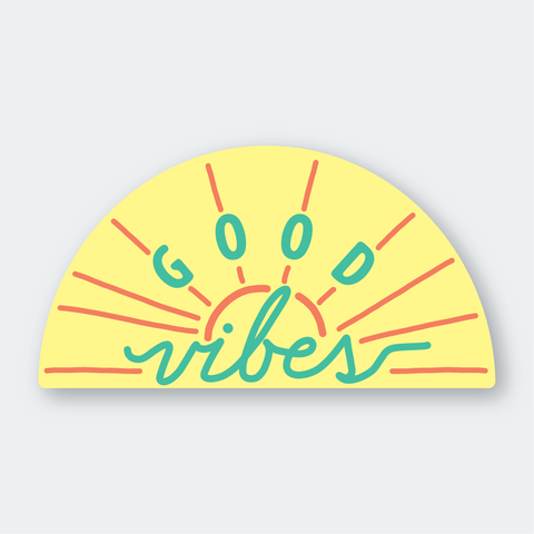 Good Vibes Sticker Pike