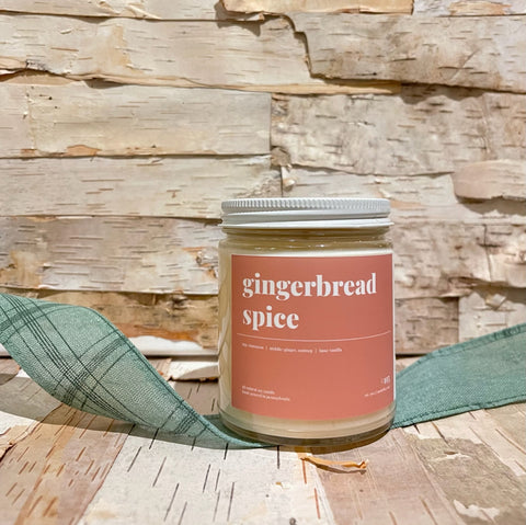 Gingerbread Spice Soy Candle