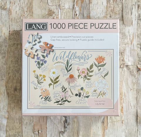Wildflowers 1,000 Piece Puzzle Lang