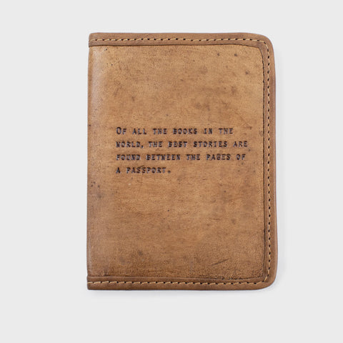 Of All The Books On The Earth Passport Cover