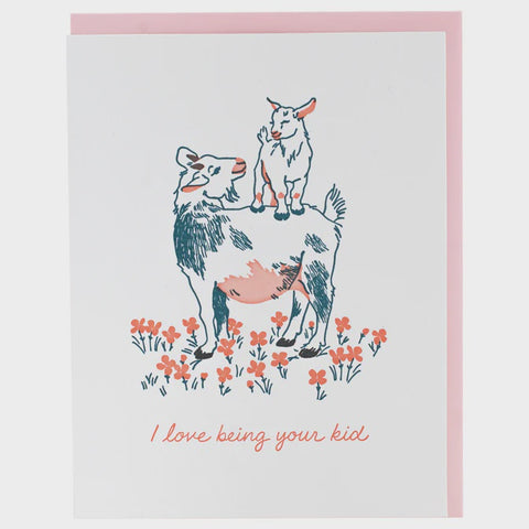 Goat's Mother's Day Card