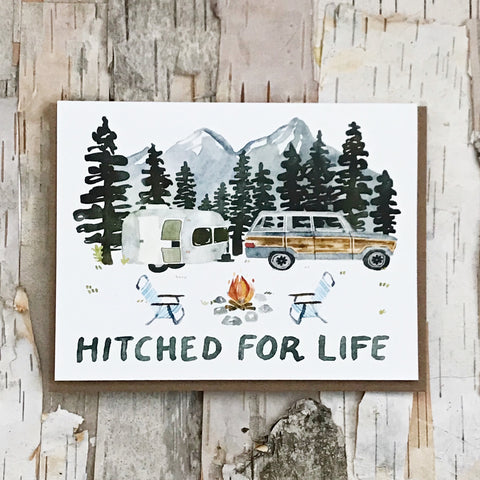 Hitched For Life Card