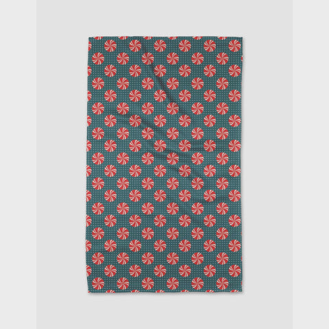 Peppermint Party Kitchen Towel