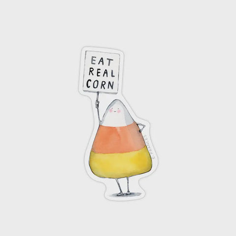 Candy Corn Sticker E. Frances