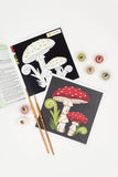 Fly Agaric Mushrooms Paint By Number Mini Kit