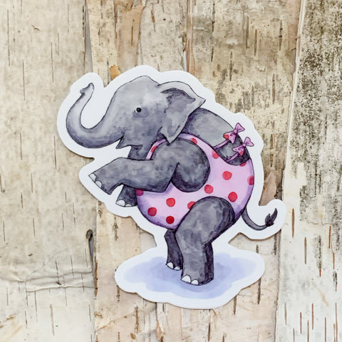 Elephant Wilderness Sticker