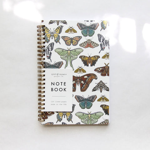 Butterfly Collection Spiral Bound Notebook