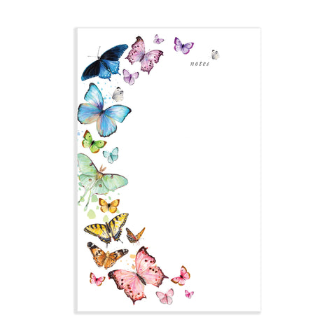 Rainbow Butterfly Notepad