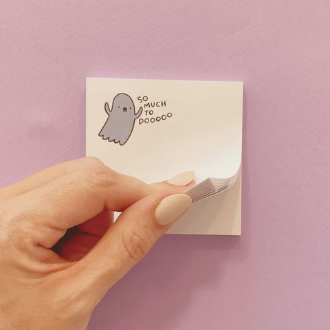 Ghost Sticky Notes To Doooo 3 x 3