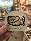 Bicycle Mackinac Island Photo Stand