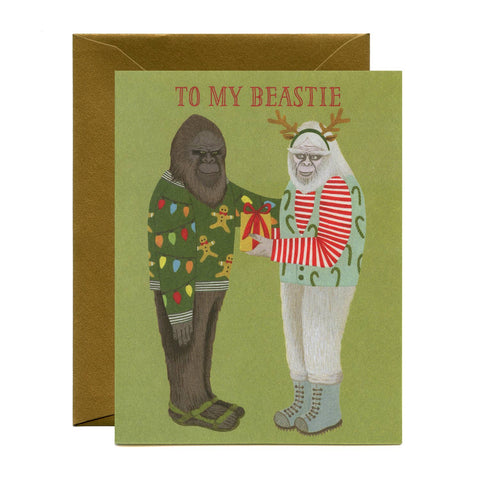 Beastie Holiday Card