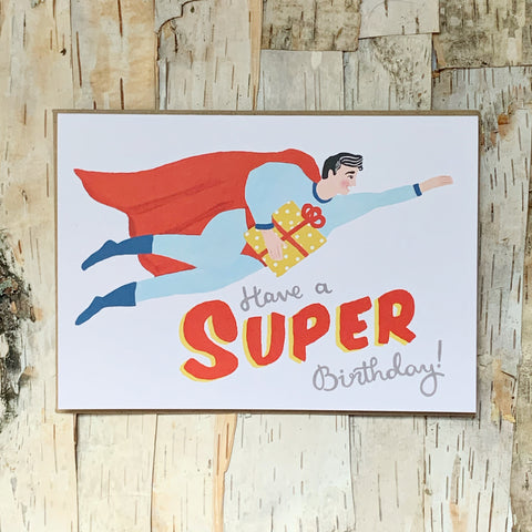Clark Super Birthday Card