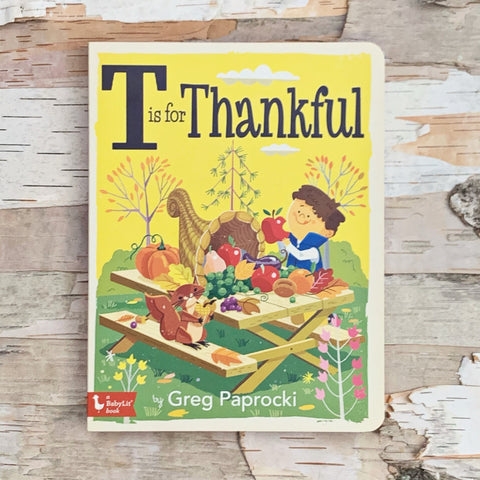 T Is For Thankful Book