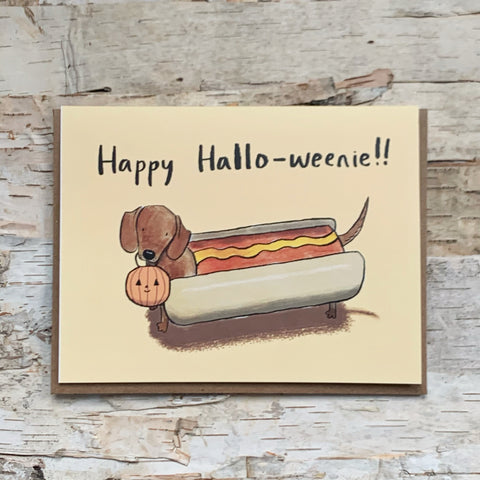 Happy Hallo-weenie! Card