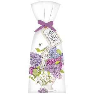 Lilac Vase Towel Set